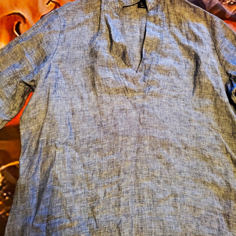 100% linen shirt
